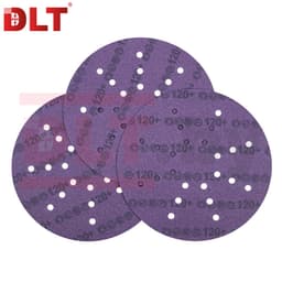 Круг шлифовальный DLT GrandFlex FILM-CERAMIC, P120, 225мм, 10шт, (на плёнке, керамика точной формы), арт.3008
