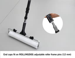 Валик игольчатый Rollingdog 457мм, иглы 12мм, для бюгеля 10мм, арт.00419 - фото 4