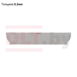 Лезвие для шпателя DLT Finish, толщина 0,3мм, 45см, арт.0831