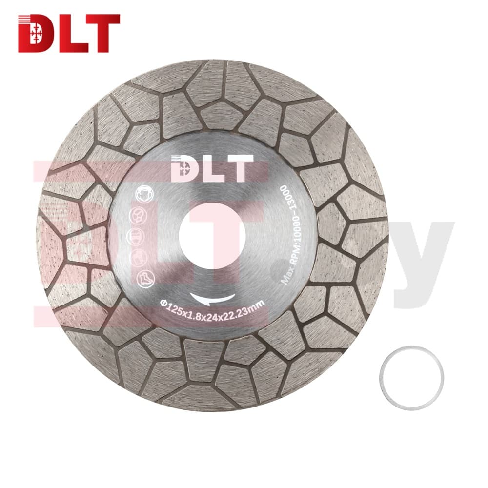 Алмазный диск для резки и заусовки плитки под 45° DLT №35 (SUPERPRO), 125мм, арт.1959 - фото 4