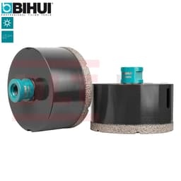 Коронка алмазная по керамограниту BIHUI, 100мм (вакуумная пайка), арт.DBDF100