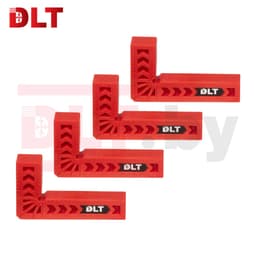 Набор угольников столярных пластиковых DLT, 4 штуки, 60*30мм, арт.86304
