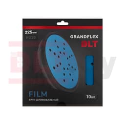Круг шлифовальный DLT GrandFlex FILM, P220, 225мм, 10шт, (на пленке, оксид алюминия), арт.4530 - фото 3
