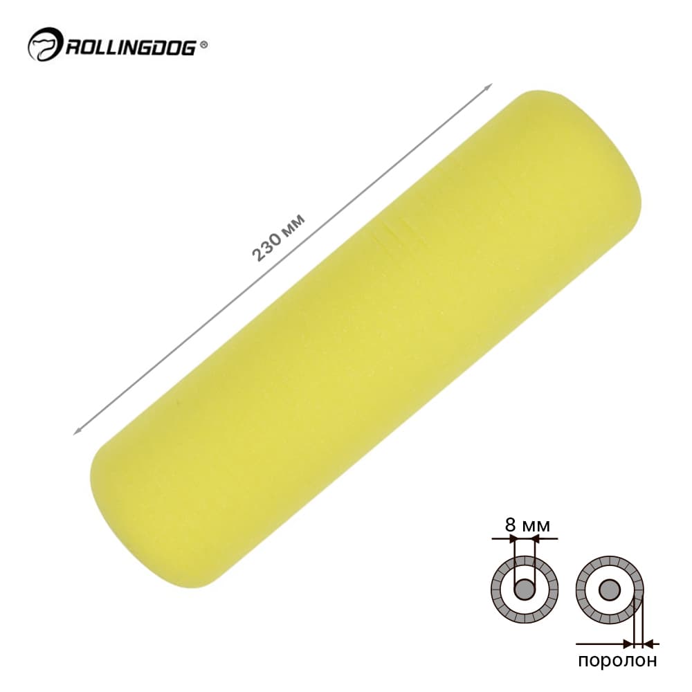 ΠΠ°Π»ΠΈΠΊ Rollingdog TEXTURALL 230ΠΌΠΌ, ΠΏΠΎΡΠΎΠ»ΠΎΠ½, Π°ΡΡ.00281