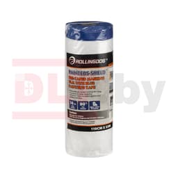 Укрывное полотно на малярной ленте PAINTERS-SHIELD 8 мкм, 110см*33м, арт.80349 - фото 3