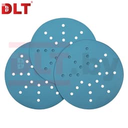 Круг шлифовальный DLT GrandFlex BLUE-CERAMIC, P320, 225мм, 10шт, (на бумаге, керамика и оксид алюминия), арт.3615