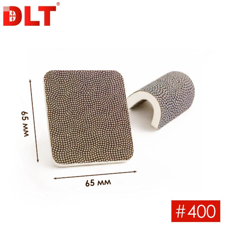 Притир алмазный (шлифовальный брусок) DLT № 2, #400, гибкий, арт.5096