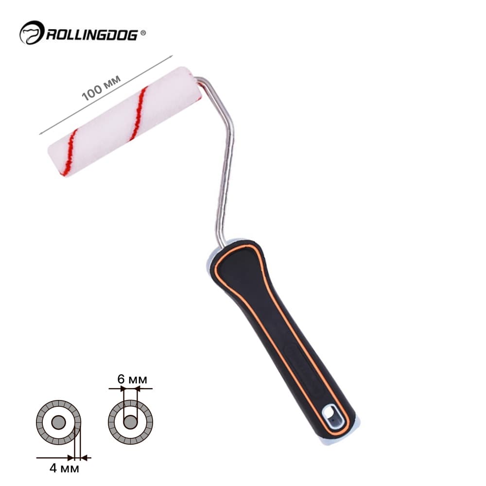 ΠΠ°Π»ΠΈΠΊ Ρ Π±ΡΠ³Π΅Π»Π΅ΠΌ Rollingdog BULL-TERRIER 100ΠΌΠΌ, Π²ΠΎΡΡ 4ΠΌΠΌ, ΠΏΠΎΠ»ΠΈΠ°ΠΌΠΈΠ΄, Π°ΡΡ.60295