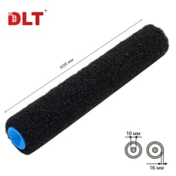 Валик для нанесения шпатлевки DLT 406 мм, ворс 16 мм, для бюгеля 10 мм, нейлон, арт.3403