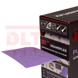 Шлифовальный лист в рулоне DLT GrandFlex PURO-ROLL, P80, 110мм*12м, (керамика точной формы), арт.3474 - фото 4