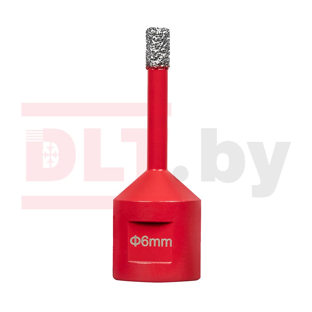 Алмазная коронка по керамограниту DLT CERAMIC PRO,6мм, арт.0492 - фото 3