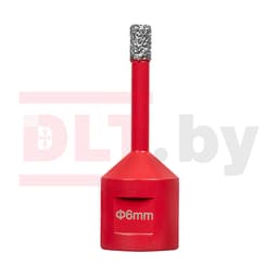 Алмазная коронка по керамограниту DLT CERAMIC PRO,6мм, арт.0492 - фото 3