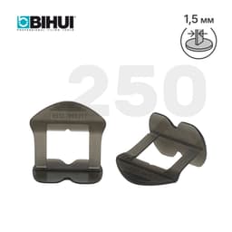 Зажим для системы выравнивания плитки (СВП) BIHUI 1,5мм, 250шт, арт.BLS2250