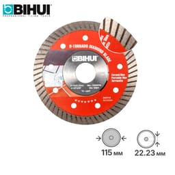 Алмазный диск BIHUI B-TORNADO, 115х1,4мм, арт.DCCT115