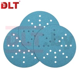 Круг шлифовальный DLT GrandFlex BLUE-CERAMIC, P40, 225мм, 10шт, (на бумаге, керамика и оксид алюминия), арт.2998