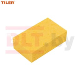 Губка строительная для затирки Tiler, 165*100*50мм, целлюлозная, арт.5001