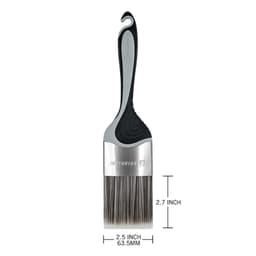Кисть овальная Rollingdog OT1000 63мм, синтетика, серия Elite, арт.10106-P - фото 3