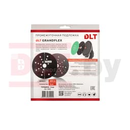 Промежуточная подложка DLT Grandflex для шлифмашин Жираф, 2 шт, Ø225мм, толщина 5мм, арт. 3652 - фото 4
