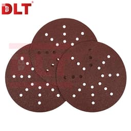 Круг шлифовальный DLT GrandFlex RED, P40, 225мм, 10шт, (на бумаге, оксид алюминия), арт.4504