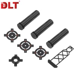 Крючок - вешалка DLT, скрытого монтажа (3шт, шаблоны в комплекте), арт.5522