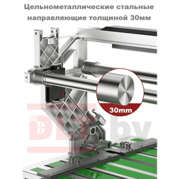 Плиткорез электрический DLT OptiTronic Auto (версия PRO) рез до 1200мм, с АВТОМАТИКОЙ, арт.1838 - фото 5
