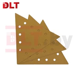 Треугольник шлифовальный DLT GrandFlex GOLD, P180, 285мм, 10шт, (на бумаге, оксид алюминия), арт.3492