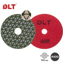 АГШК DLT №2, для сухой шлифовки, #400, 100мм, арт.1165