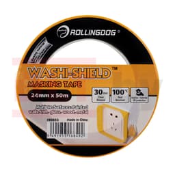 Малярная лента Rollingdog WASHI-SHIELD 24мм x 50м, арт.80853 - фото 3