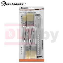 Набор кистей Rollingdog G100  20/30/40/50мм, синтетика, серия Standard, арт.10634