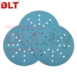 Круг шлифовальный DLT GrandFlex BLUE-CERAMIC, P150, 225мм, 10шт, (на бумаге, керамика и оксид алюминия), арт.3447