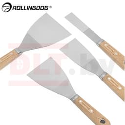 Набор шпателей Rollingdog 1/ 2/ 3/ 4" (25/50/76/101мм), серия Elite, арт.50361