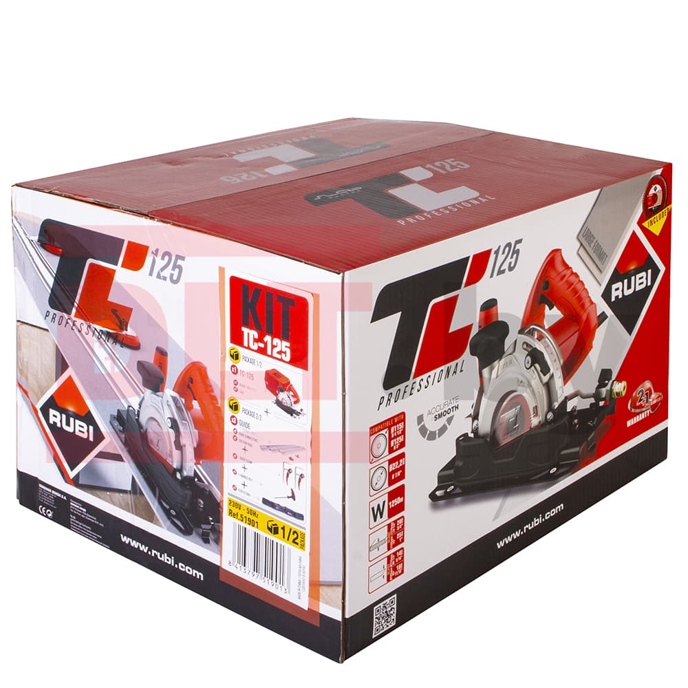 Система резки крупноформатной плитки RUBI TC-125 kit, арт.51909 - фото 33