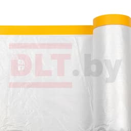 Укрывное полотно на малярной ленте Rollingdog WASHI-SHIELD 8 мкм, 280см*15м, арт.81519 - фото 2