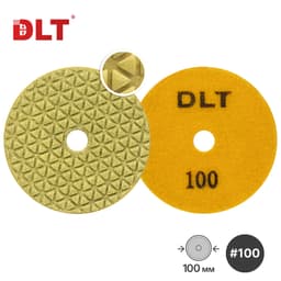 АГШК DLT №11, для сухой шлифовки, #100, 100мм, арт.0933