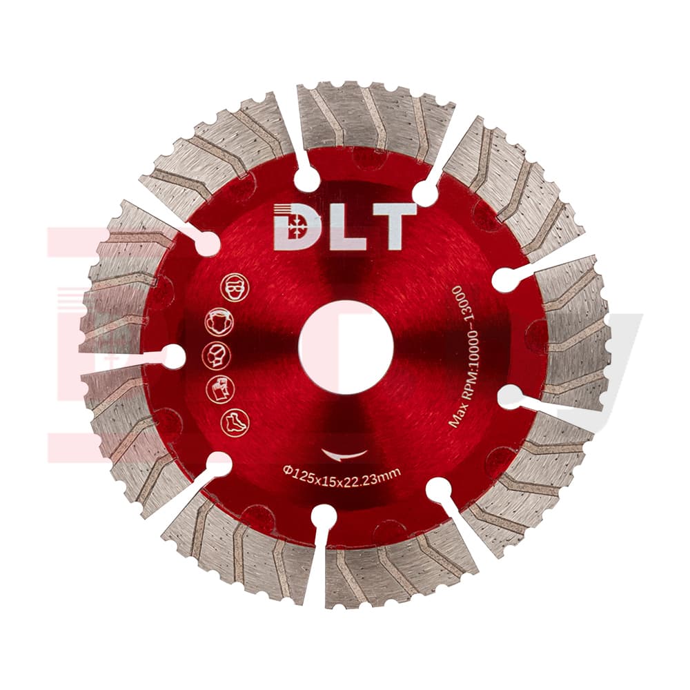 Алмазный диск по бетону DLT DLT №20 (Super Turbo), 125мм, арт.1420 - фото 3