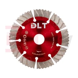 Алмазный диск по бетону DLT DLT №20 (Super Turbo), 125мм, арт.1420 - фото 3