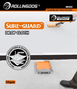 Укрывная пленка Rollingdog SURE- GUARD 274см x 366см, арт.81431 - фото 3
