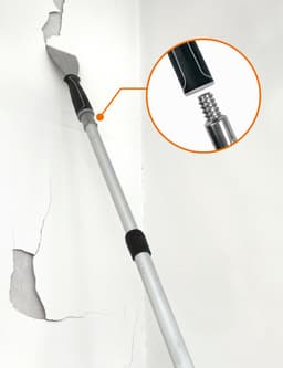 шпатель-скребок Rollingdog 3" (75мм), изогнутый, резьба, арт.50447 - фото 6