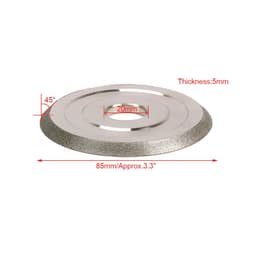 Диск шлифовальный для снятия фаски SHIJING 85x20, арт.0959 - фото 5