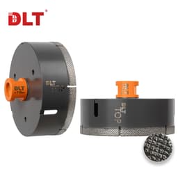 Коронка алмазная для керамогранита и камня DLT TOP, 110мм, арт.2110