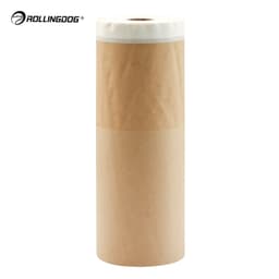 Укрывная бумага на малярной ленте Rollingdog ENVIRO-GUARD 42 г/м², 30см х 25м, арт.81418 - фото 4