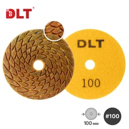 Алмазный гибкий шлифовальный круг DLT №17, #100, арт.1475
