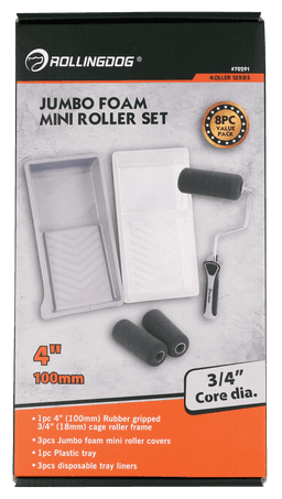 Набор малярный Rollingdog GLOSS-KING (8 предметов) резьба, серия Professional, арт.70291 - фото 14