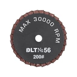 Алмазный гибкий шлифовальный круг DLT №56, #200, 50мм, для гравера, арт.4399 - фото 3
