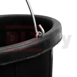 Ведро строительное гибкое с градуировкой, DLT, 8л (факт. 7,3л), тип RUBBERBUCK, арт.2902 - фото 5